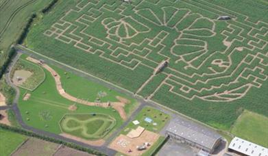 Brimstage Maze Wirral