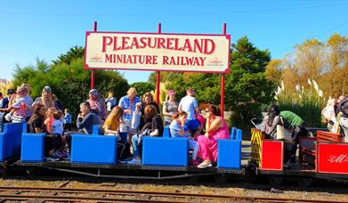 Miniature railway train carriage