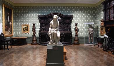 Statue in the Williamson Art Gallery and Museum